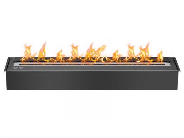 EB3600 Black Ethanol Fireplace Burner Insert - Front View